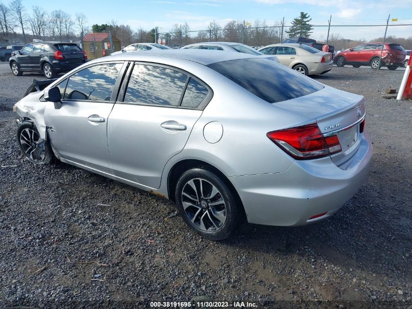 2013 Honda Civic Ex-L VIN: 19XFB2F92DE028515 Lot: 38191695