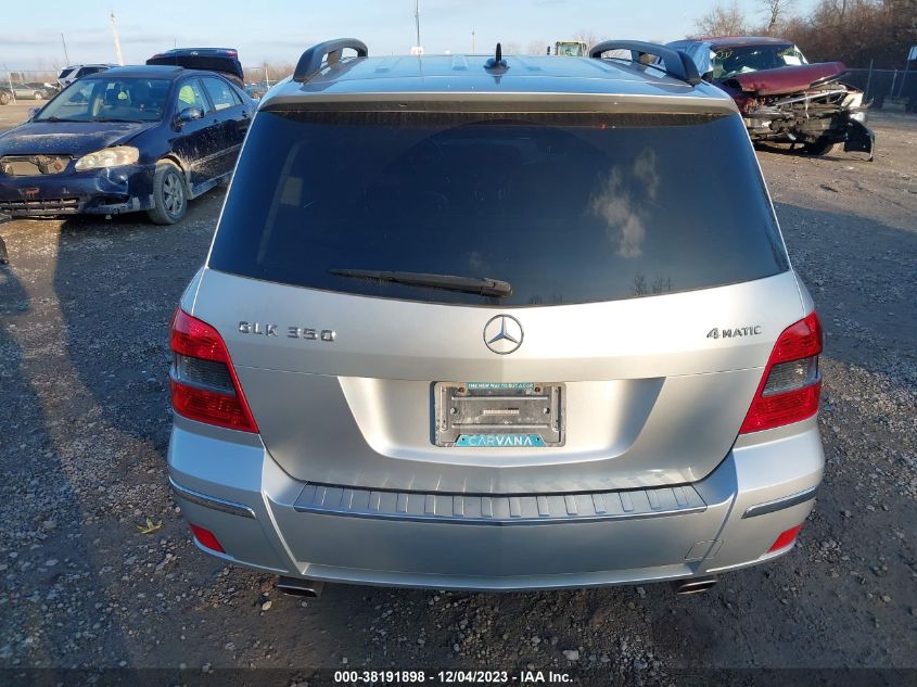 2010 Mercedes-Benz Glk 350 4Matic VIN: WDCGG8HB2AF501821 Lot: 38191898