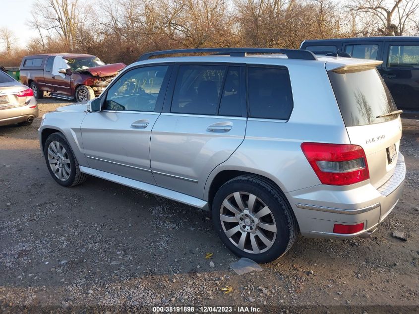 2010 Mercedes-Benz Glk 350 4Matic VIN: WDCGG8HB2AF501821 Lot: 38191898