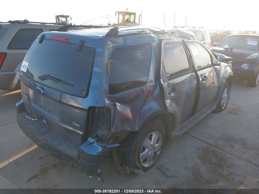 2011 Ford Escape Xlt VIN: 1FMCU0DG6BKA86944 Lot: 38192201