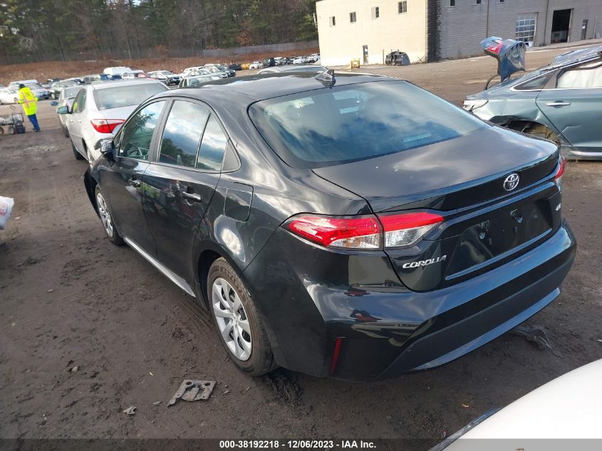 2021 Toyota Corolla Le VIN: 5YFEPMAE0MP219927 Lot: 38192218