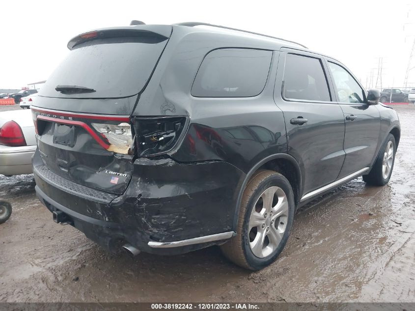 1C4SDJDT1EC383105 2014 Dodge Durango Limited