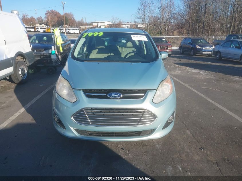 2013 Ford C-Max Hybrid Sel VIN: 1FADP5BU4DL515281 Lot: 38192320