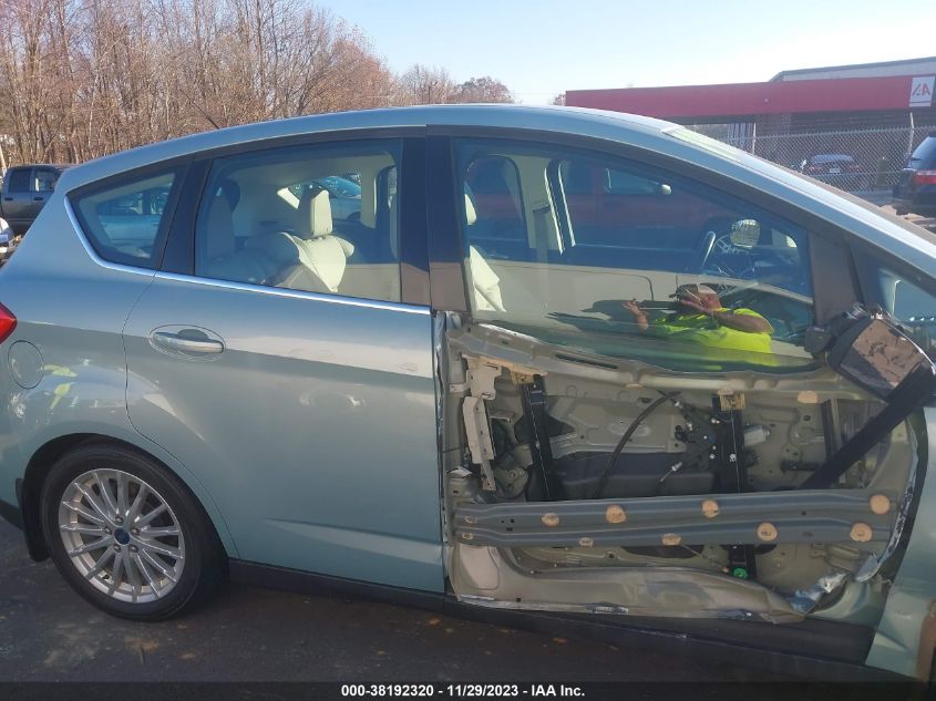 2013 Ford C-Max Hybrid Sel VIN: 1FADP5BU4DL515281 Lot: 38192320