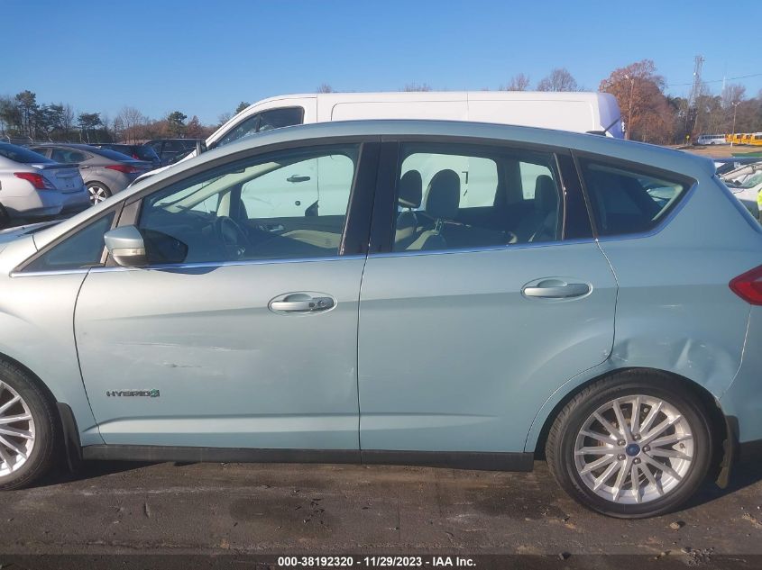 2013 Ford C-Max Hybrid Sel VIN: 1FADP5BU4DL515281 Lot: 38192320