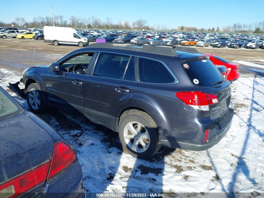 2013 Subaru Outback 2.5I Premium VIN: 4S4BRCCC1D3319896 Lot: 38192350