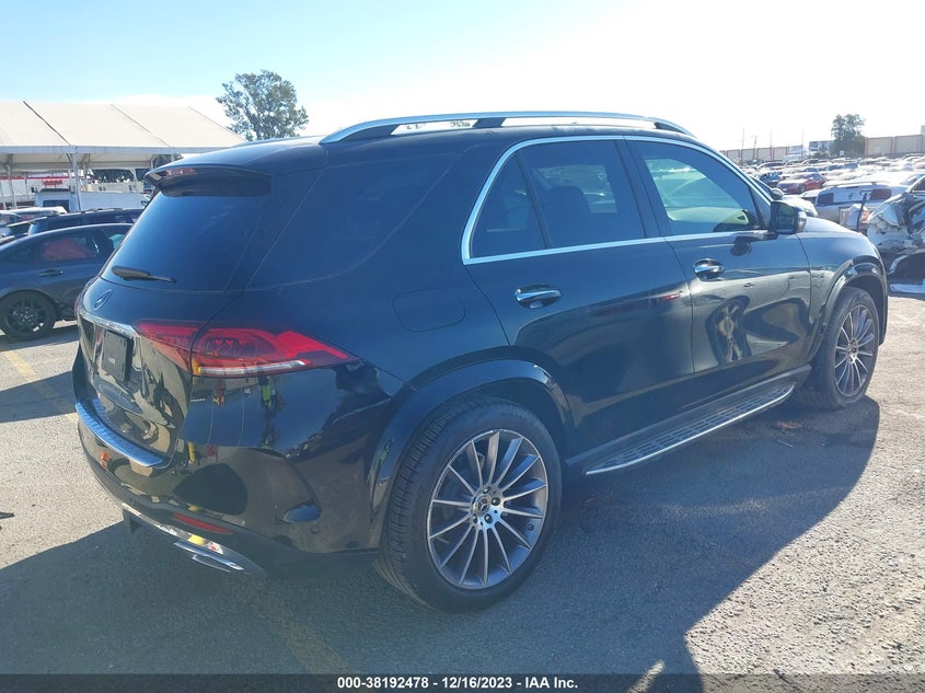 2022 Mercedes-Benz Gle 350 VIN: 4JGFB4JB3NA595354 Lot: 38192478