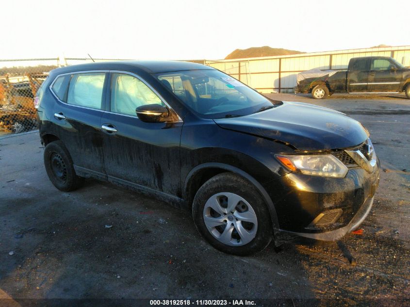 2015 Nissan Rogue S VIN: KNMAT2MT4FP517961 Lot: 38192518