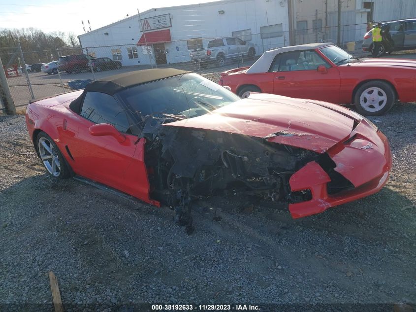 2011 Chevrolet Corvette Grand Sport VIN: 1G1YV3DW3B5108938 Lot: 38192633