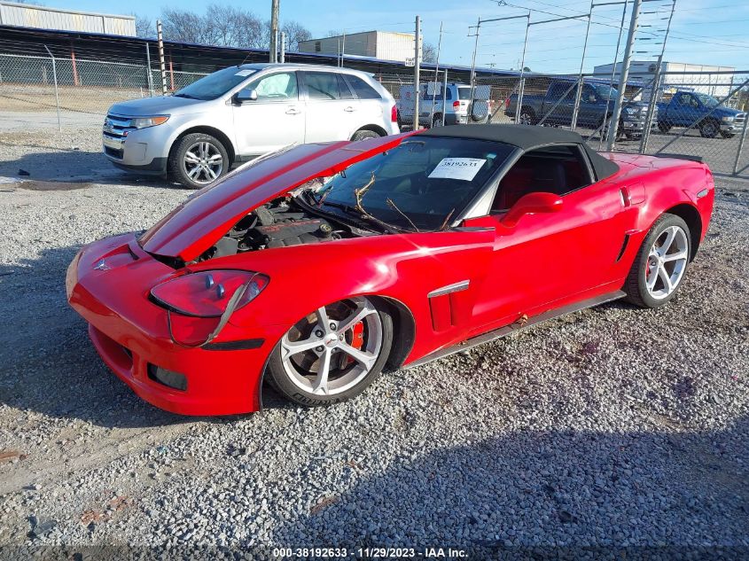 2011 Chevrolet Corvette Grand Sport VIN: 1G1YV3DW3B5108938 Lot: 38192633