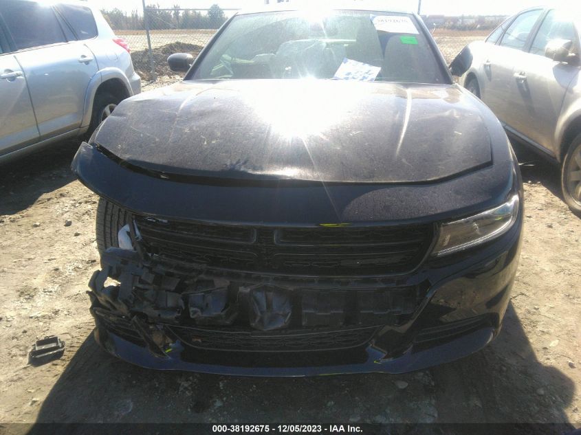 2023 Dodge Charger Sxt VIN: 2C3CDXBG6PH545196 Lot: 38192675