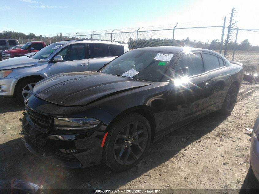 2023 Dodge Charger Sxt VIN: 2C3CDXBG6PH545196 Lot: 38192675