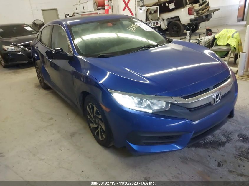 2HGFC2F79JH607482 2018 Honda Civic Ex