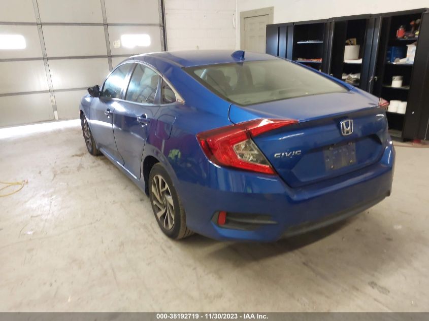 2018 Honda Civic Ex VIN: 2HGFC2F79JH607482 Lot: 38192719