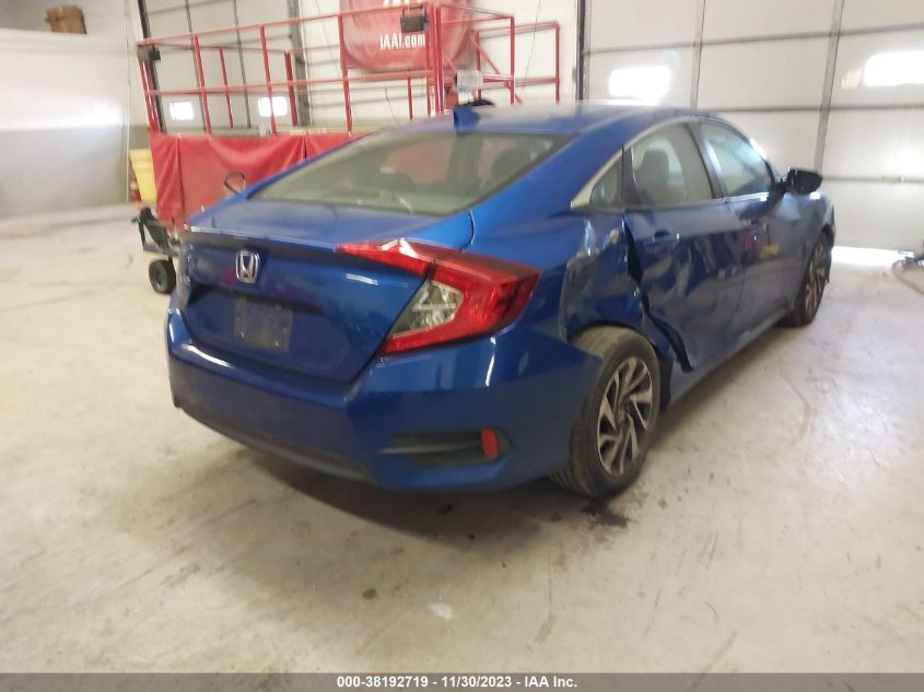 2HGFC2F79JH607482 2018 Honda Civic Ex