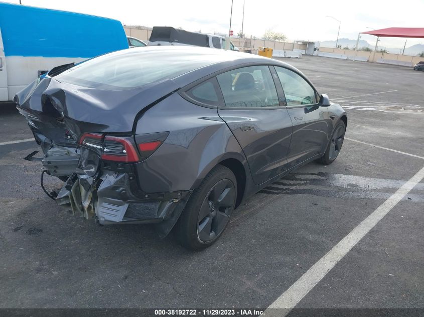 2023 Tesla Model 3 Rear-Wheel Drive VIN: 5YJ3E1EA0PF665322 Lot: 38192722