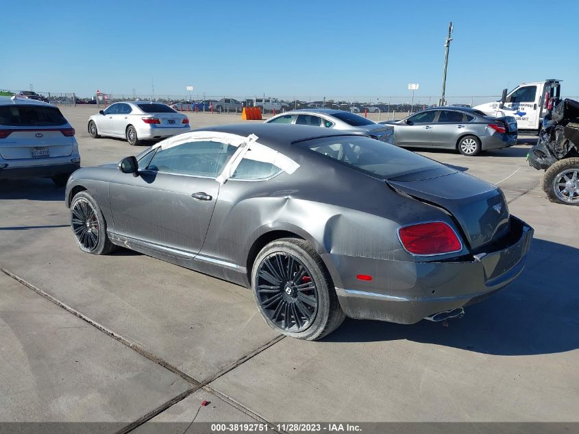 2014 Bentley Continental Gt V8 VIN: SCBFT7ZA9EC087279 Lot: 38192751