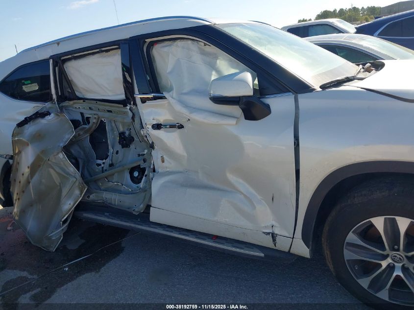 2021 Toyota Highlander Xle VIN: 5TDGZRAH0MS528475 Lot: 38192759