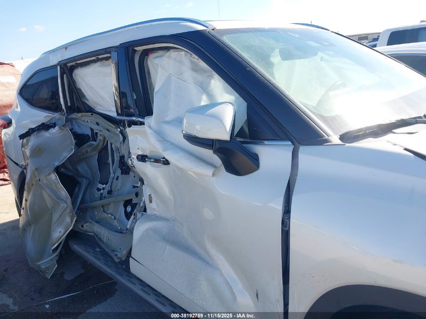 2021 Toyota Highlander Xle VIN: 5TDGZRAH0MS528475 Lot: 38192759