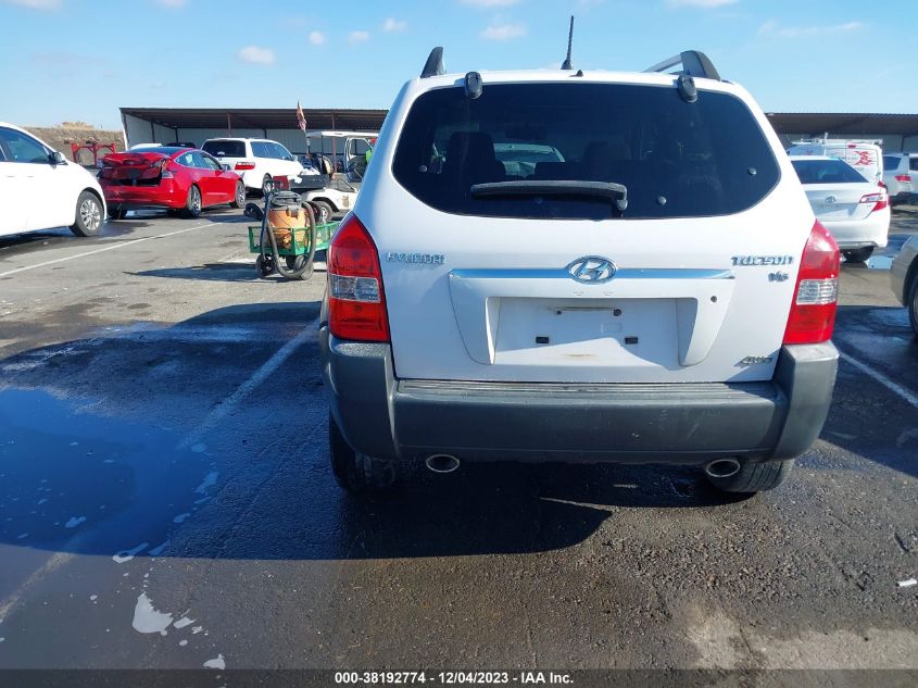 2008 Hyundai Tucson Limited V6/Se VIN: KM8JN72D38U759532 Lot: 38192774