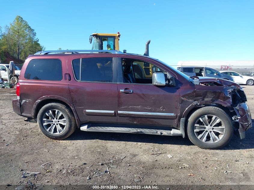 2015 Nissan Armada Sl VIN: 5N1BA0ND2FN602164 Lot: 38192850