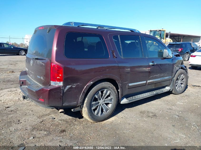 2015 Nissan Armada Sl VIN: 5N1BA0ND2FN602164 Lot: 38192850