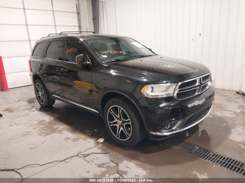 2015 Dodge Durango Limited VIN: 1C4RDJDG3FC795996 Lot: 38193030