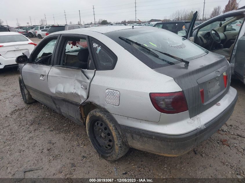 2005 Hyundai Elantra Gls/Gt VIN: KMHDN56D45U155544 Lot: 38193067