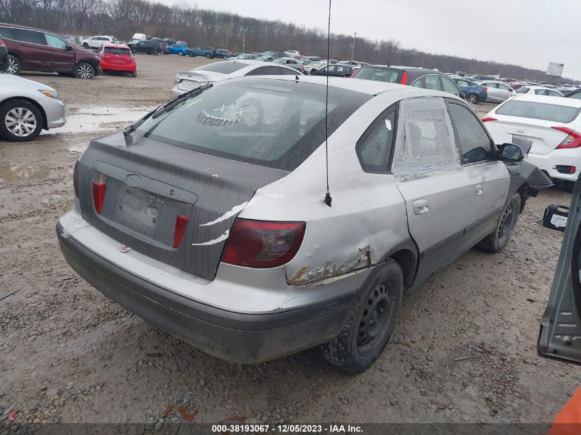 2005 Hyundai Elantra Gls/Gt VIN: KMHDN56D45U155544 Lot: 38193067