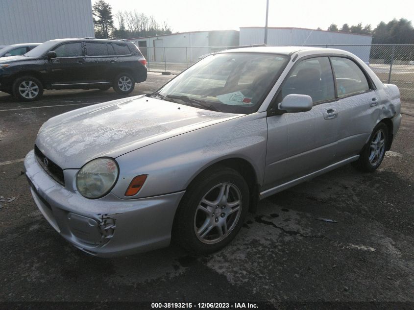 2003 Subaru Impreza Rs VIN: JF1GD67563H504572 Lot: 38193215