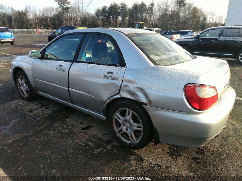 2003 Subaru Impreza Rs VIN: JF1GD67563H504572 Lot: 38193215