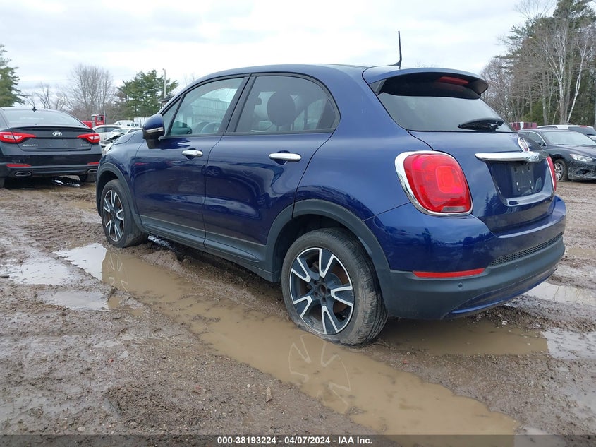 2016 Fiat 500X Easy VIN: ZFBCFXBT3GP379317 Lot: 38193224