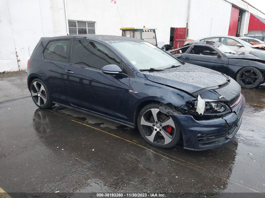 3VWYT7AU9FM087355 2015 Volkswagen Golf Gti 2.0T S 2-Door