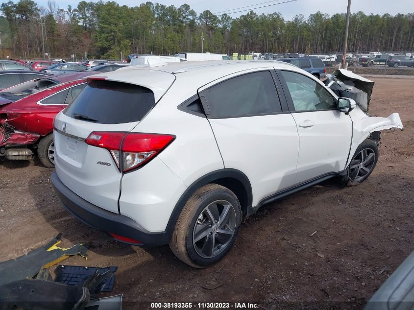 2021 Honda Hr-V Awd Ex VIN: 3CZRU6H59MM728282 Lot: 38193355