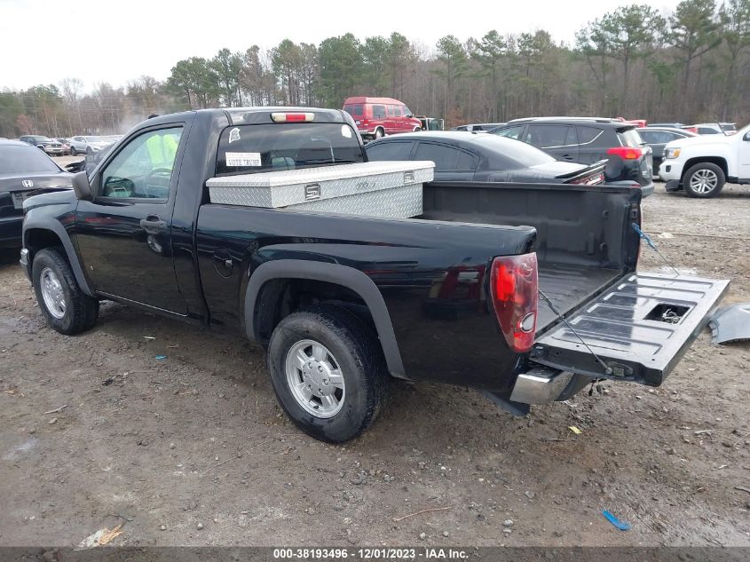 2006 Chevrolet Colorado Lt VIN: 1GCDT146168245509 Lot: 38193496