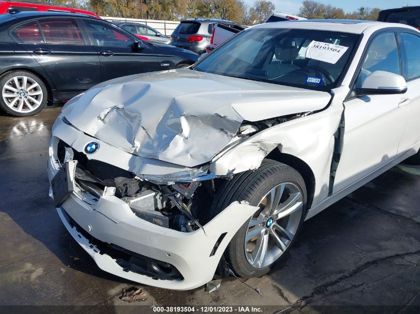 2016 BMW 328I VIN: WBA8E9G5XGNT47047 Lot: 38193504