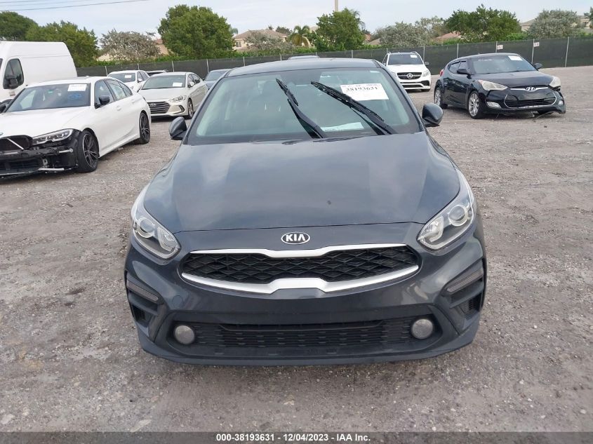 2021 Kia Forte Fe VIN: 3KPF24AD3ME275520 Lot: 38193631