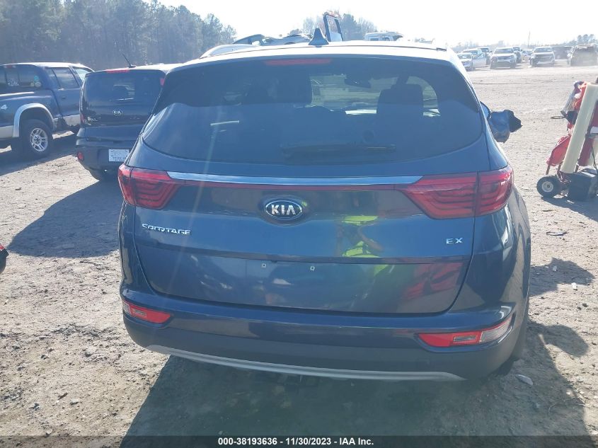 2019 Kia Sportage Ex VIN: KNDPN3ACXK7550293 Lot: 38193636