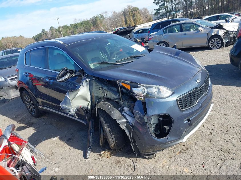 2019 Kia Sportage Ex VIN: KNDPN3ACXK7550293 Lot: 38193636