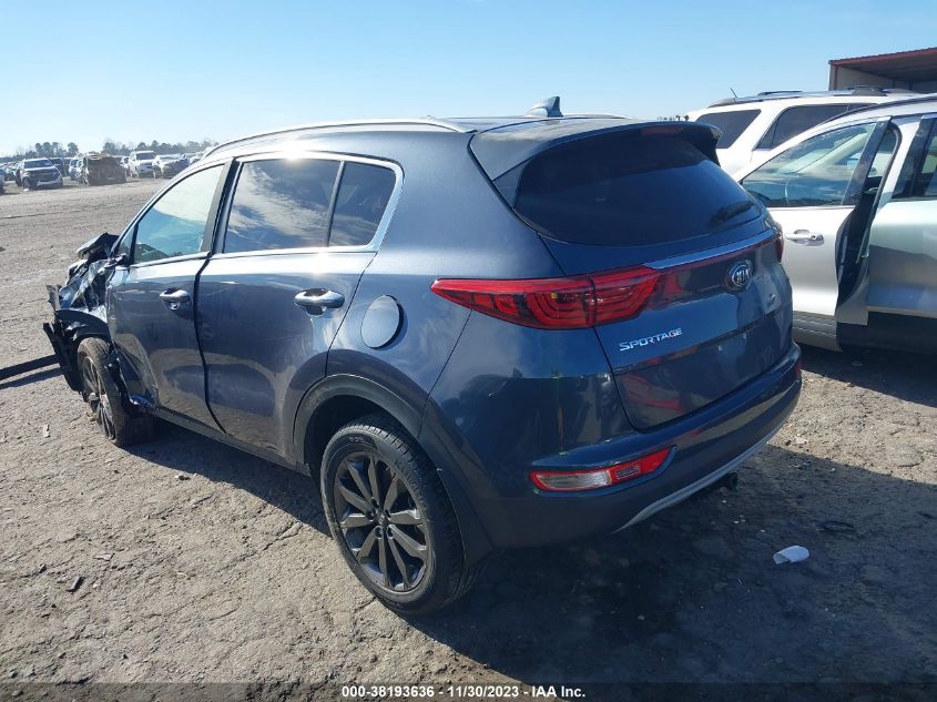 KNDPN3ACXK7550293 2019 Kia Sportage Ex