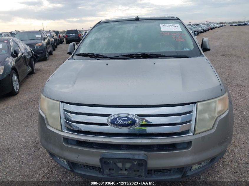 2008 Ford Edge Sel VIN: 2FMDK38C08BA36367 Lot: 38193648