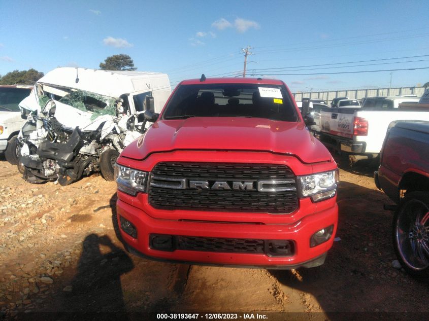 2022 Ram 2500 Big Horn 4X4 6'4" Box VIN: 3C6UR5DL0NG170989 Lot: 38193647