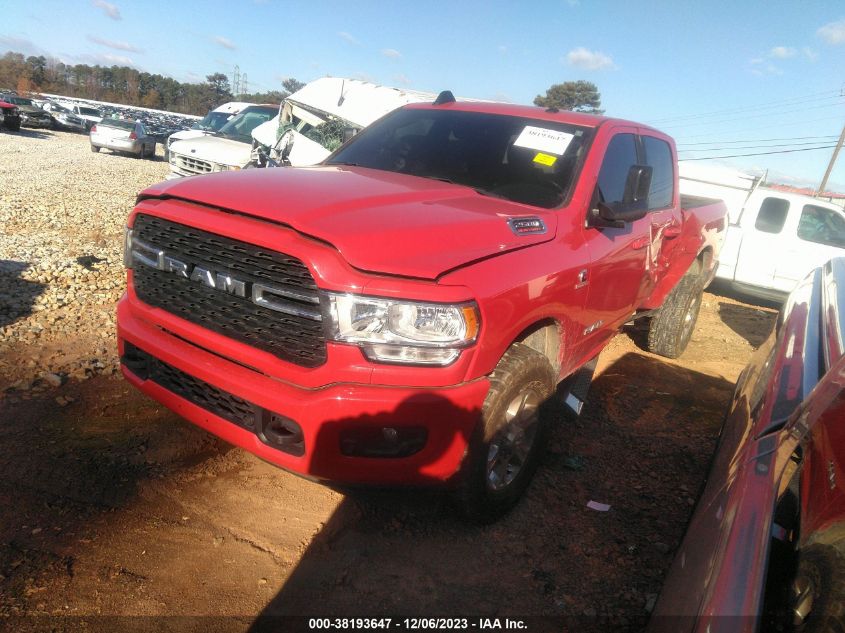 2022 Ram 2500 Big Horn 4X4 6'4" Box VIN: 3C6UR5DL0NG170989 Lot: 38193647