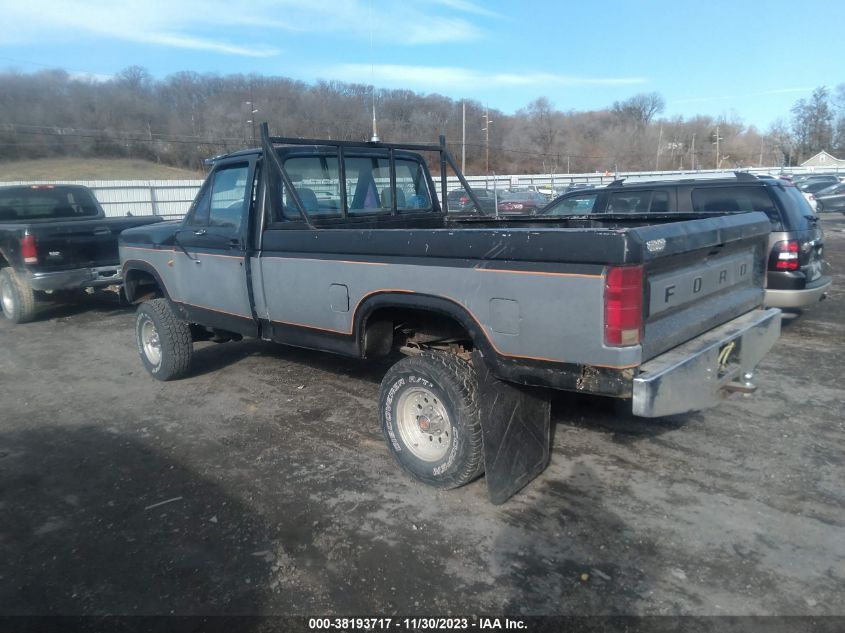 1985 Ford F150 VIN: 1FTDF15Y0FPB49822 Lot: 38193717