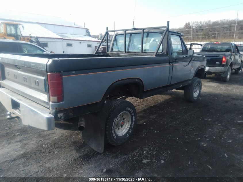 1985 Ford F150 VIN: 1FTDF15Y0FPB49822 Lot: 38193717