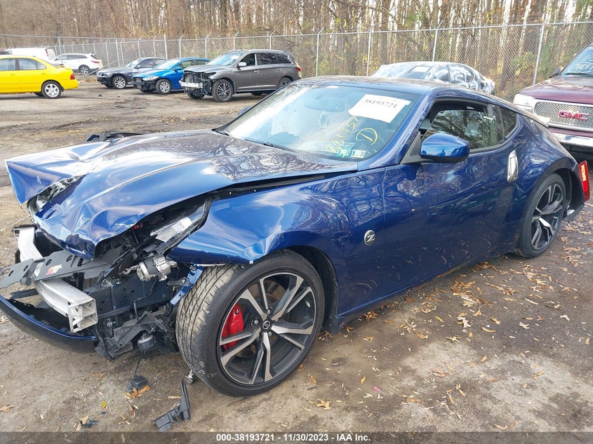 2020 Nissan 370Z Sport Touring 7-Speed Automatic VIN: JN1AZ4EH9LM823381 Lot: 38193721