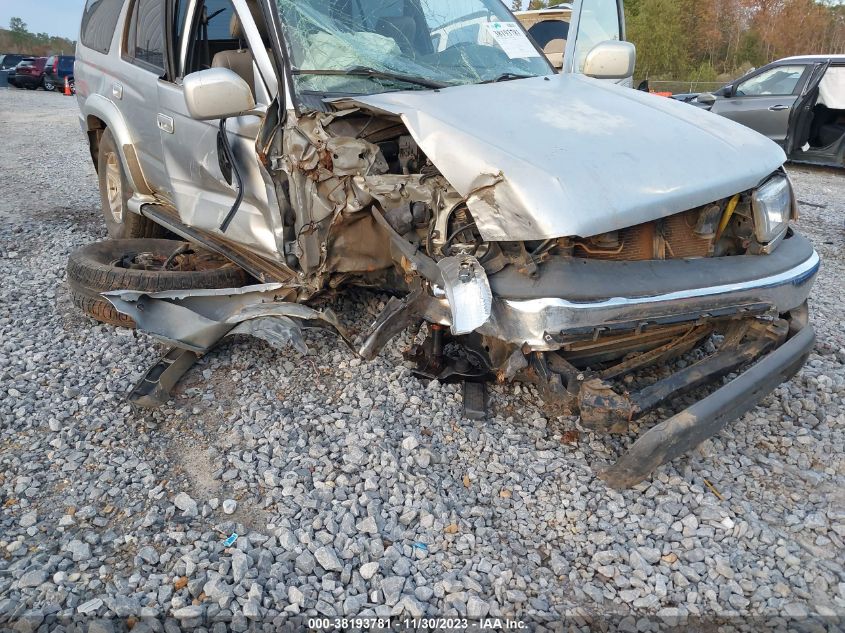 2001 Toyota 4Runner Sr5 VIN: JT3GN86R210192323 Lot: 38193781