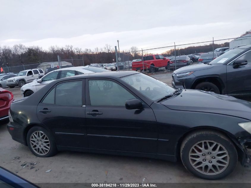 2003 Lexus Is 300 Base W/5-Speed Auto VIN: JTHBD192230068990 Lot: 38194218