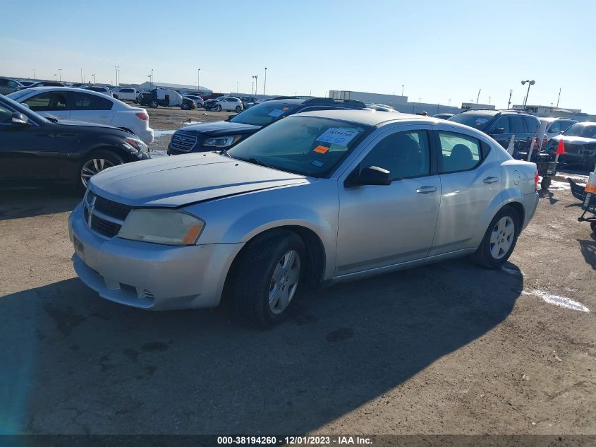 1B3CC4FB0AN183152 2010 Dodge Avenger Sxt