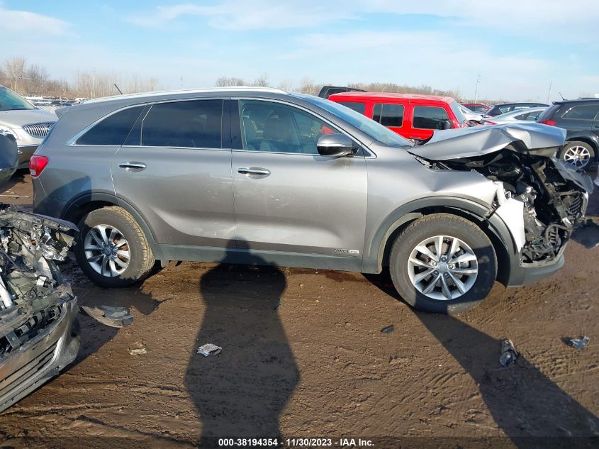 2017 Kia Sorento 3.3L Lx VIN: 5XYPGDA56HG209146 Lot: 38194354